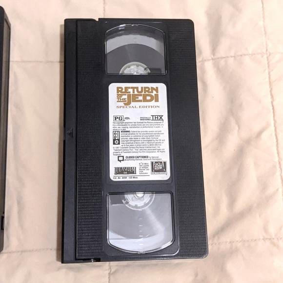 Star Wars Trilogy Special Edition VHS tapes - Picture 11 of 15